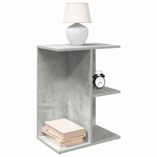 Noćni ormarić beton siva 46,5x29x61 cm konstruiranog drva - Beton siva 1 Cijena