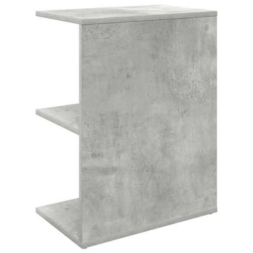Noćni ormarić beton siva 46,5x29x61 cm konstruiranog drva - Beton siva 1 Cijena