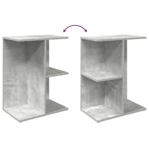 Noćni ormarić beton siva 46,5x29x61 cm konstruiranog drva - Beton siva 1 Cijena