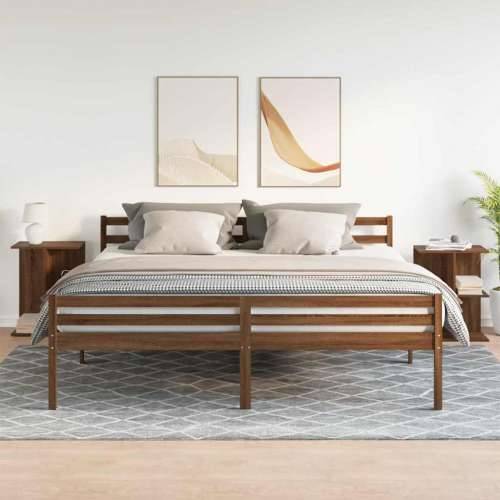Noćni ormarići 2 kom smeđi hrast 46,5x29x61 cm - Smeđi hrast 2 Cijena