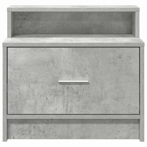 Noćni ormarići s ladicom 2 kom beton sivi 51x31x47 cm - Beton siva 2 Cijena