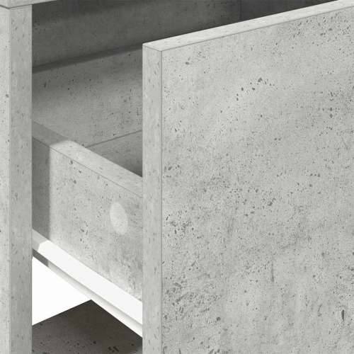 Noćni ormarići s ladicom 2 kom beton sivi 51x31x47 cm - Beton siva 2 Cijena