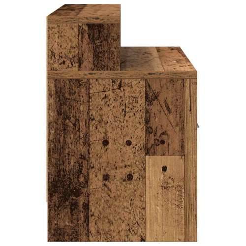 Noćni ormarić s ladicom staro drvo 51x31x47 cm - Staro drvo 1 Cijena