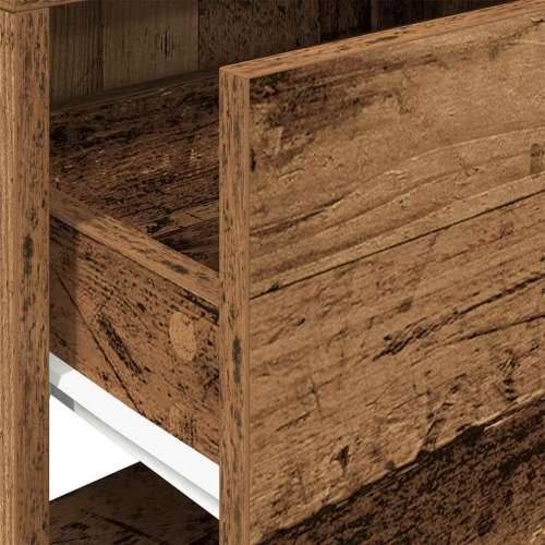 Noćni ormarić s ladicom staro drvo 51x31x47 cm - Staro drvo 1 Cijena