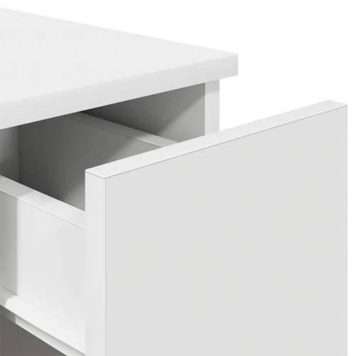Noćni ormarići s ladicom 2 kom bijeli 20x36x60 cm - Bijela 2 Cijena