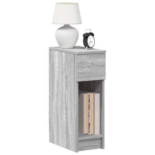 Noćni ormarić s ladicom siva sonoma 20x36x60 cm - Sivi hrast sonoma 1 Cijena
