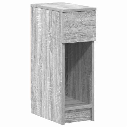 Noćni ormarić s ladicom siva sonoma 20x36x60 cm - Sivi hrast sonoma 1 Cijena
