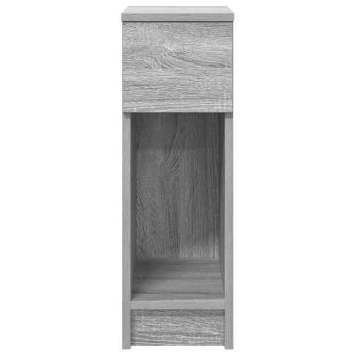 Noćni ormarić s ladicom siva sonoma 20x36x60 cm - Sivi hrast sonoma 1 Cijena