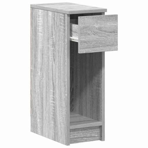 Noćni ormarić s ladicom siva sonoma 20x36x60 cm - Sivi hrast sonoma 1 Cijena