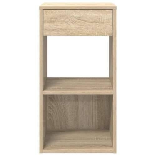 Noćni ormarići s ladicom 2 kom sonoma hrast 35x34x66,5 cm - sonoma hrast 2 Cijena