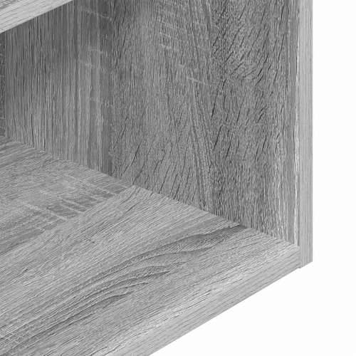 Noćni ormarići s ladicom 2 kom siva sonoma 35x34x66,5 cm - Sivi hrast sonoma 2 Cijena