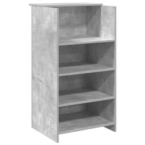 Recepcijski stol beton sivi 55x50x103,5 cm konstruirano drvo - Beton siva 55 x 50 x 103.5 cm Cijena