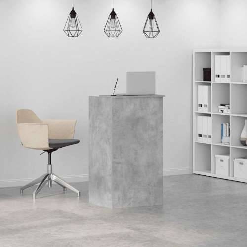 Recepcijski stol beton sivi 55x50x103,5 cm konstruirano drvo - Beton siva 55 x 50 x 103.5 cm Cijena