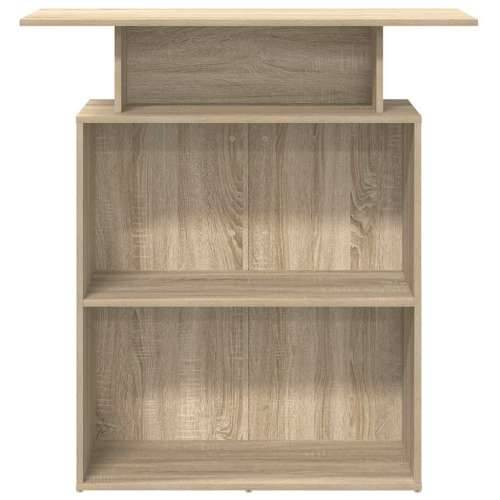 Recepcijski stol sonoma hrast 100x40x104 cm konstruirano drvo - sonoma hrast Cijena