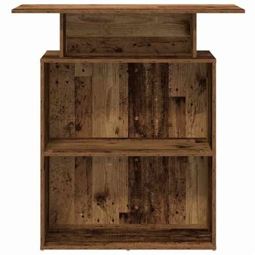 Recepcijski stol staro drvo 100x40x104 cm konstruirano drvo - Staro drvo Cijena