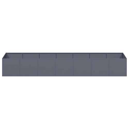 Sadilica antracit 280x80x40 cm od čelika - Antracit 280 x 80 x 40 cm 1 Cijena