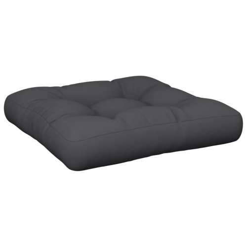 Jastuk za palete crni 60 x 60 x 12 cm od tkanine Cijena