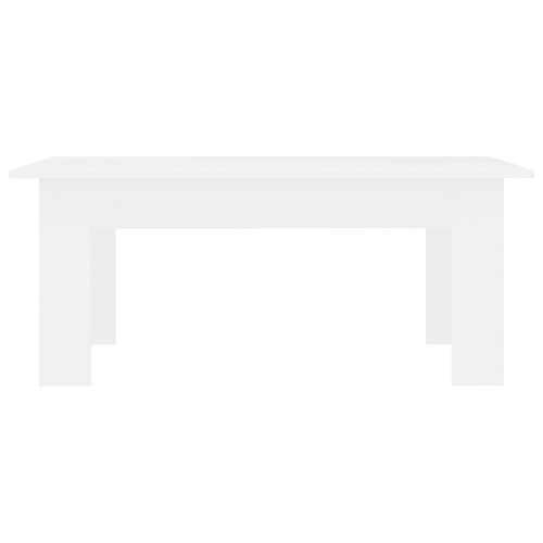 Stolić za kavu bijeli 100 x 60 x 42 cm od konstruiranog drva - Bijela 100 x 60 x 42 cm 1 Cijena