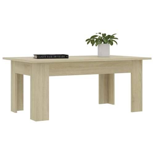 Stolić za kavu boja hrasta 100 x 60 x 42 cm konstruirano drvo - sonoma hrast 100 x 60 x 42 cm 1 Cijena