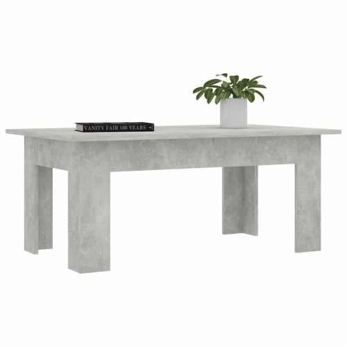 Stolić za kavu boja betona 100 x 60 x 42 cm konstruirano drvo - Beton siva 100 x 60 x 42 cm 1 Cijena