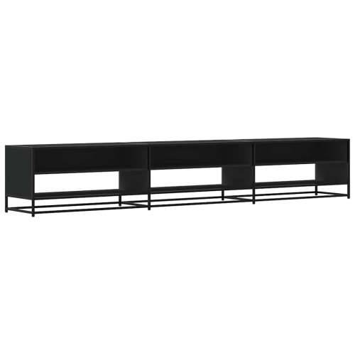 TV ormarić crni 270x40x46 cm izrađeno drvo - Crna 1 270 cm Cijena
