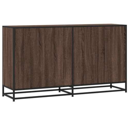 Komoda smeđi hrast 134x35x76 cm konstruirano drvo - Smeđi hrast 1 Cijena
