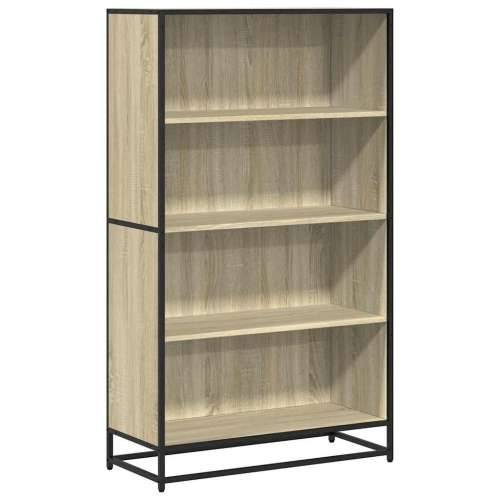 Polica za knjige sonoma hrast 80,5x35x139 cm izrađeno drvo - sonoma hrast 1 139 cm 80.5 cm Cijena