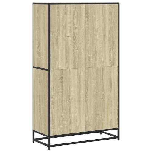 Polica za knjige sonoma hrast 80,5x35x139 cm izrađeno drvo - sonoma hrast 1 139 cm 80.5 cm Cijena