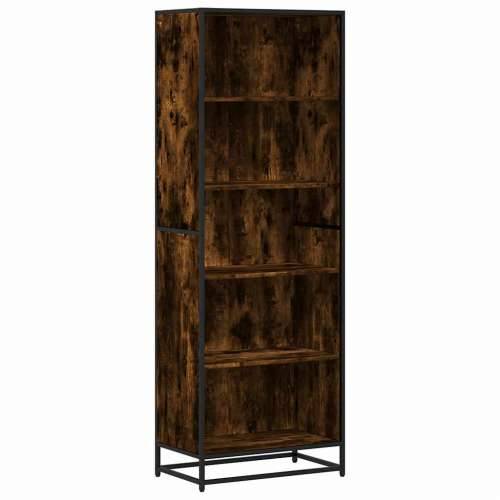 Polica za knjige dimljeni hrast 60x35x170,5cm konstruirano drvo - Dimljeni hrast 1 170.5 cm 60 cm Cijena