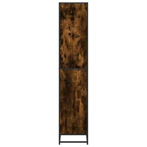 Polica za knjige dimljeni hrast 60x35x170,5cm konstruirano drvo - Dimljeni hrast 1 170.5 cm 60 cm Cijena