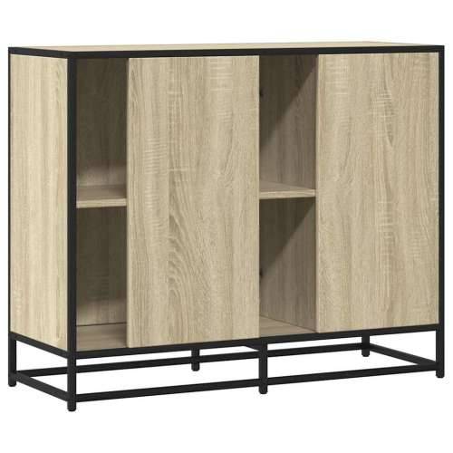 Komoda sonoma hrast 92x35x76 cm izrađeno drvo - sonoma hrast 1 Cijena