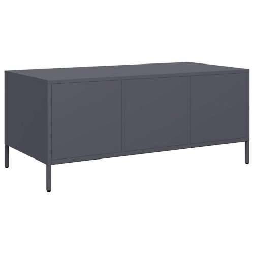 Stolić za kavu antracit 101,5x50x43,5 cm hladno valjanog čelika - Antracit 1 Cijena