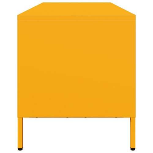 TV ormarić boja senfa 135x39x43,5 cm čelični - žuta boja senfa 1 135 cm Cijena