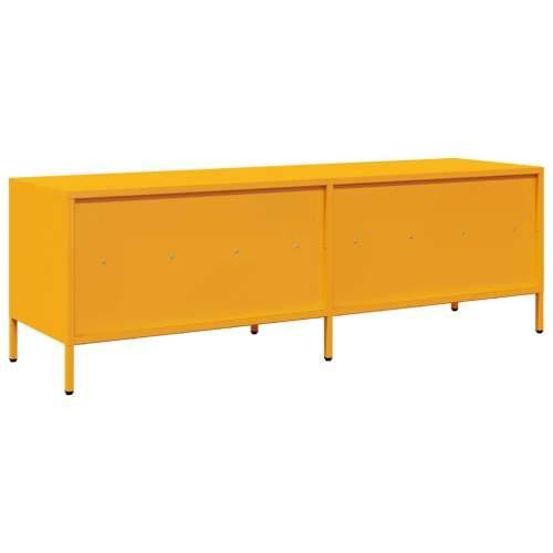 TV ormarić boja senfa 135x39x43,5 cm čelični - žuta boja senfa 1 135 cm Cijena