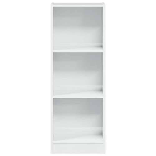 Regal za knjige sjajni bijeli 40x24x109 cm konstruirano drvo - Visoko sjajno bijela 1 109 cm 40 cm Cijena