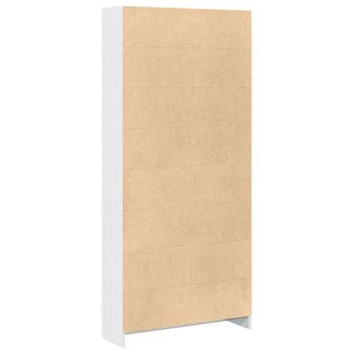Regal za knjige sjajni bijeli 80x24x176 cm konstruirano drvo - Visoko sjajno bijela 1 176 cm 80 cm Cijena