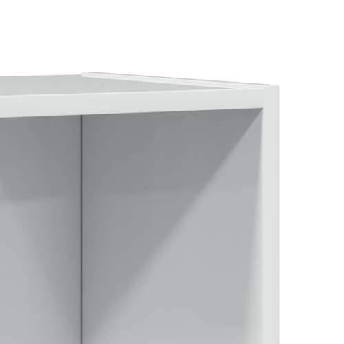 Regal za knjige sjajni bijeli 80x24x176 cm konstruirano drvo - Visoko sjajno bijela 1 176 cm 80 cm Cijena