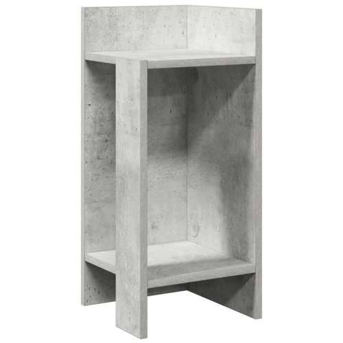 Pomoćni stolići 2 kom s policom siva boja betona 25,5x27x60 cm - Beton siva 2 Cijena
