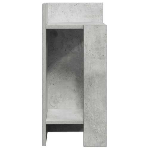Pomoćni stolići 2 kom s policom siva boja betona 25,5x27x60 cm - Beton siva 2 Cijena
