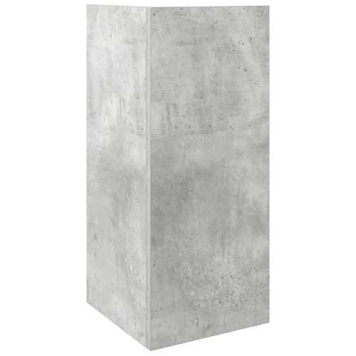 Pomoćni stolići 2 kom s policom siva boja betona 25,5x27x60 cm - Beton siva 2 Cijena