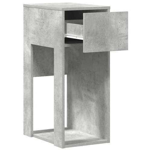 Tower stalak za računalo s ladicom boja betona 30x44x74 cm - Beton siva Cijena