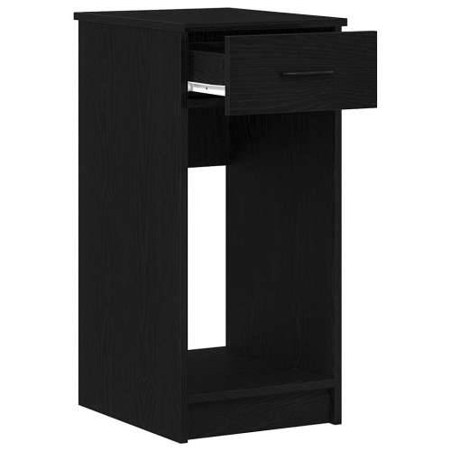 Tower stalak za računalo s ladicom crni 35x45x77 cm - Crna Cijena