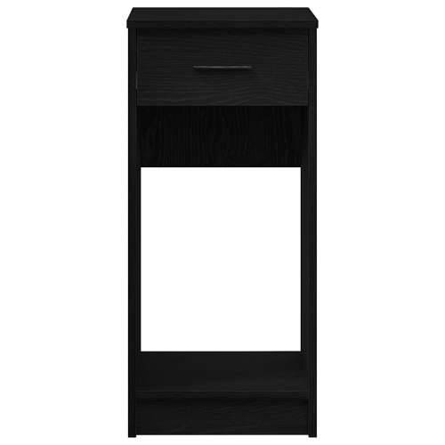 Tower stalak za računalo s ladicom crni 35x45x77 cm - Crna Cijena