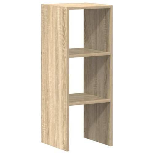 Regal za knjige složive 30x30x80 cm konstruiranog drvo - sonoma hrast 1 Cijena