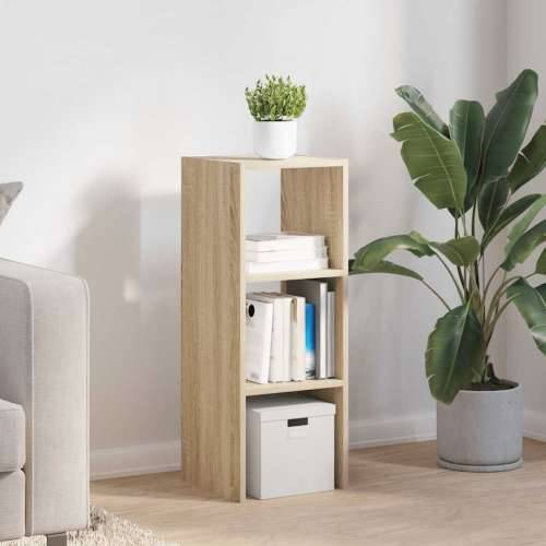 Regal za knjige složive 30x30x80 cm konstruiranog drvo - sonoma hrast 1 Cijena