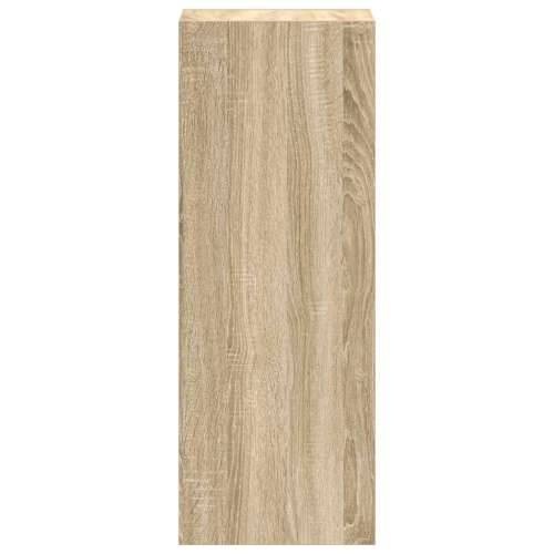 Regal za knjige složive 30x30x80 cm konstruiranog drvo - sonoma hrast 1 Cijena