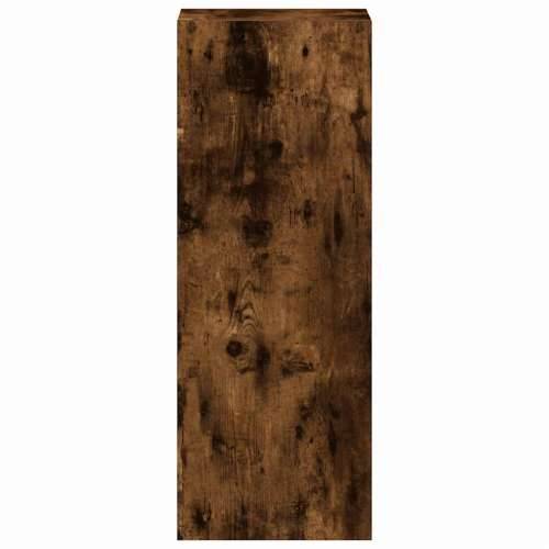 Regal za knjige složive 30x30x80 cm konstruiranog drvo - Dimljeni hrast 1 Cijena