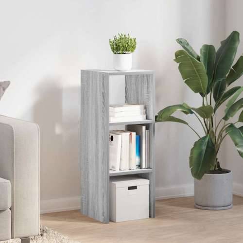 Regal za knjige složive 30x30x80 cm konstruiranog drvo - Sivi hrast sonoma 1 Cijena