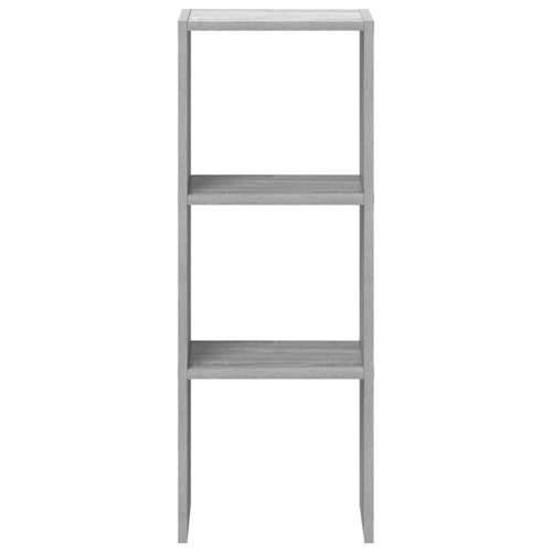 Regal za knjige složive 30x30x80 cm konstruiranog drvo - Sivi hrast sonoma 1 Cijena