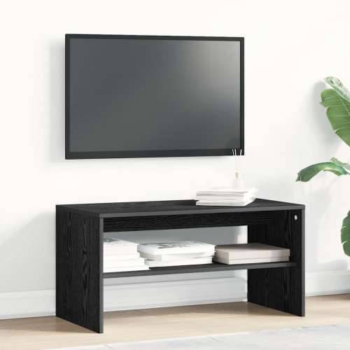 TV ormarić crni hrast 80x40x40 cm konstruirano drvo - Crna 80 x 40 x 40 cm 1 Cijena